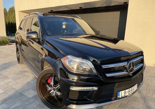 Mercedes-Benz GL cena 139999 przebieg: 138000, rok produkcji 2013 z Szepietowo małe 232